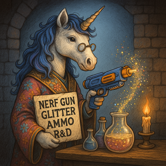 R & D - Nerf Gun Glitter Ammo